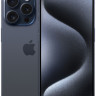 Смартфон Apple iPhone 15 Pro 256 ГБ, титановый синий