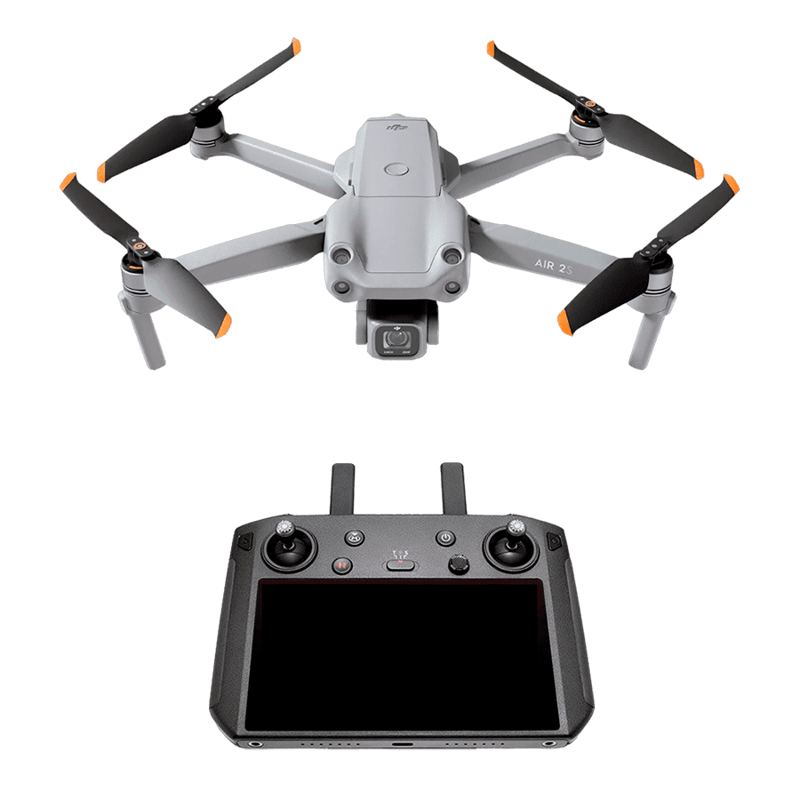 Квадрокоптер DJI AIR 2S Fly More Combo Smart Controller