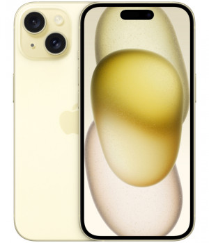 Смартфон Apple iPhone 15 128 ГБ, желтый