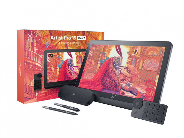 Интерактивный дисплей XPPen Artist Pro 19 (2-го поколения) 4K
