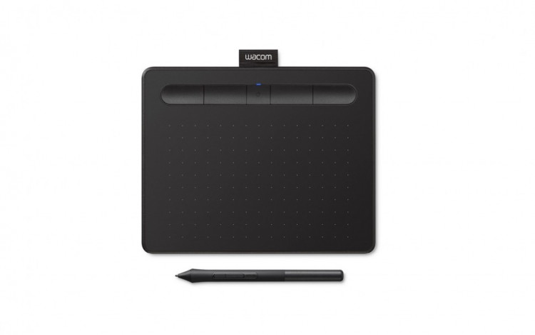 Wacom Intuos S Bluetooth, черный (CTL-4100WLK-N)