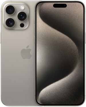 Смартфон Apple iPhone 15 Pro Max 256 ГБ, титановый бежевый